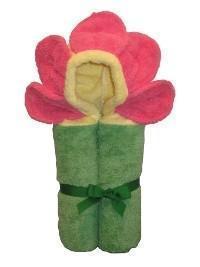 $54.00 Flower Hooded Towel- Embroidery inlcuded