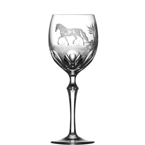$250.00 Andalusian Horse Wine Glass