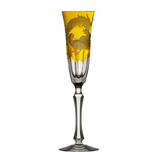 $398.00 Amber Champagne Flute