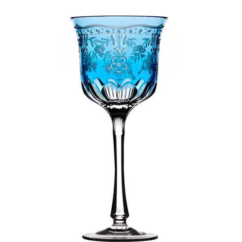 $298.00 Sky Blue Wine Glass
