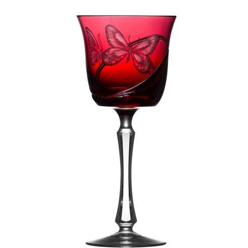 $248.00 Raspberry Wine Glass