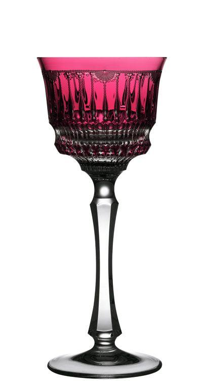 $278.00 Raspberry Wine Glass