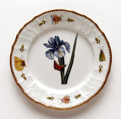 Blue Iris Salad Plate - $352.00
