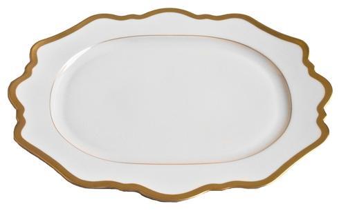 Anna Weatherley  Antique White Gold Oval Platter $205.00