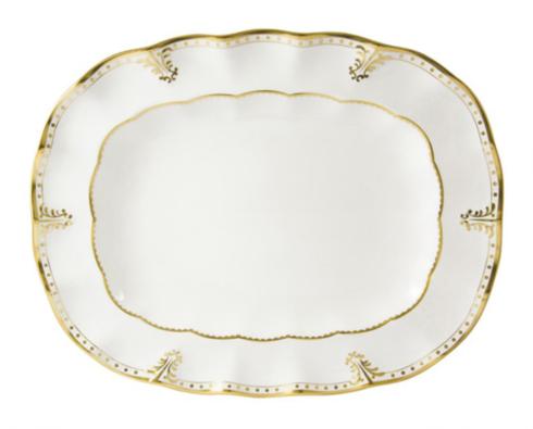Royal Crown Derby  Elizabeth - Gold Large Platter $915.00