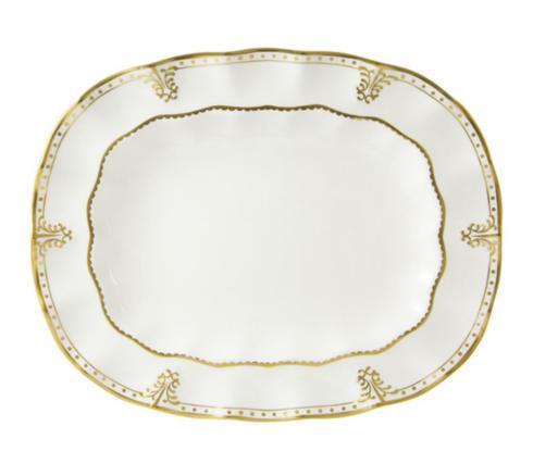 Royal Crown Derby  Elizabeth - Gold Medium Platter $830.00