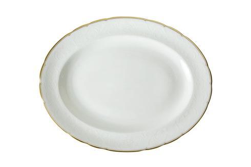 Royal Crown Derby  Darley Abbey Pure - Gold Small Oval Platter $158.00