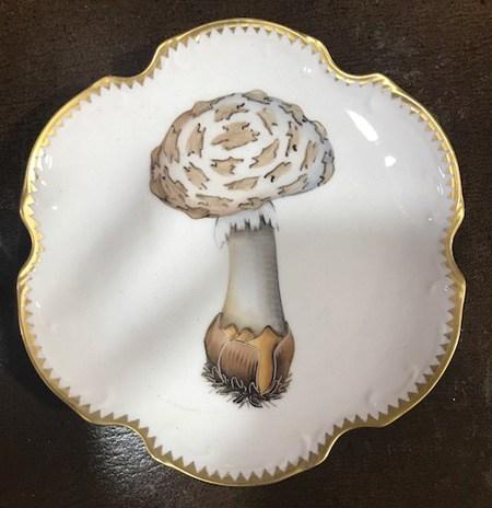 $202.00 Mushroom Bread and Butter Plate