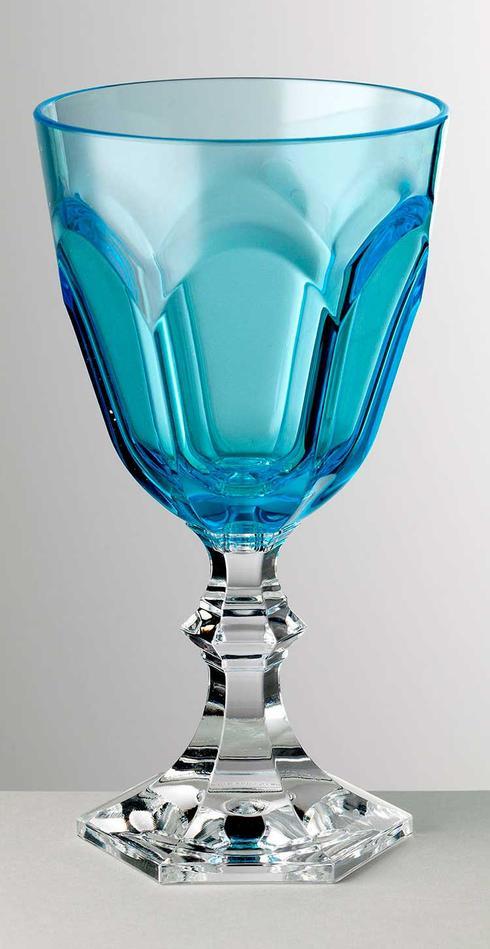 $33.00 Turquoise Water Goblet