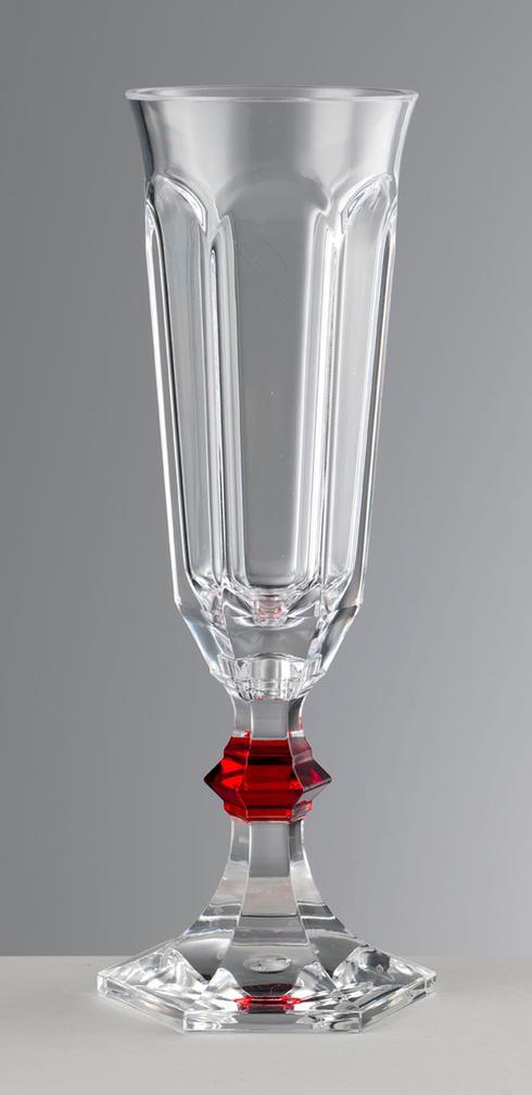 $24.00 Red Champagne Flute
