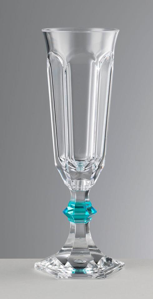 $24.00 Turquoise Champagne Flute