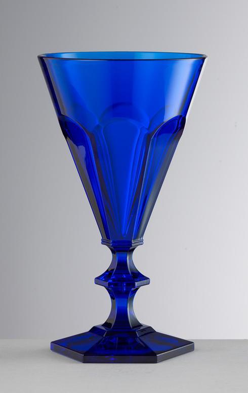 $33.00 Blue Wine Glass