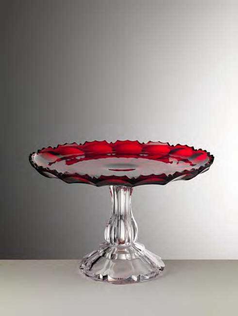 $210.00 Red Cake Plate
