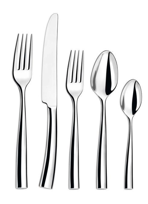 Couzon Stainless Steel Flatware Silhouette Five Piece Place Setting $168.00