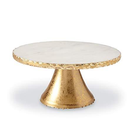 Mud Pie   Marble and Gold Cake Stand $46.95