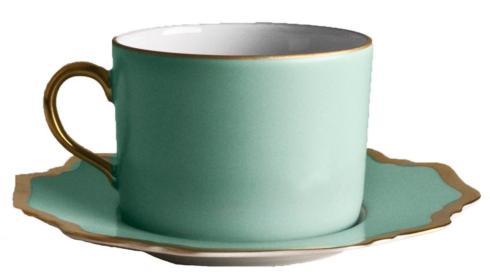 $103.00 Anna Weatherly Anna\'s Palette - Aqua Green - Cup and Saucer