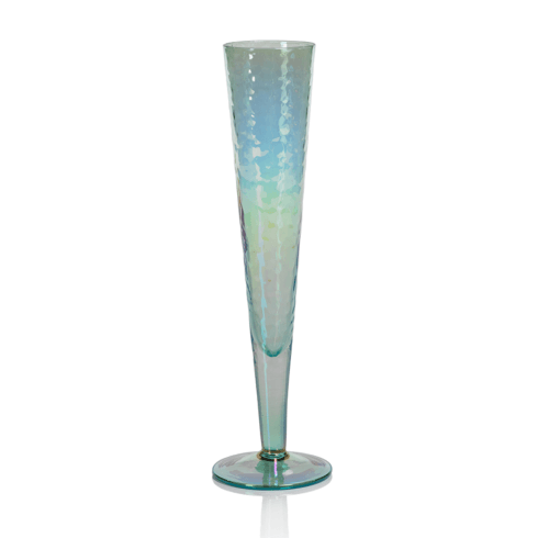 Zodax  Glasses Aperitivo Slim Champagne Flute Blue $15.95