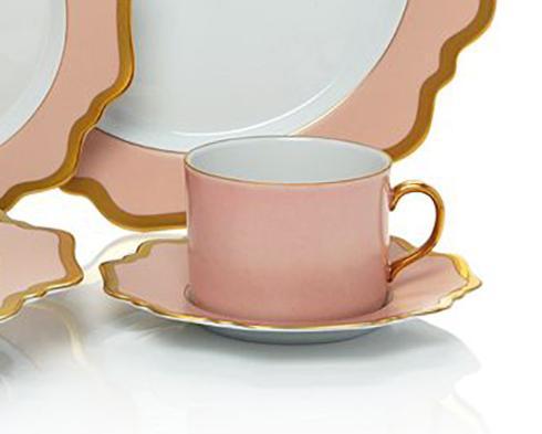 $113.00 Anna Weatherley - Dusty Rose Cup and Saucer