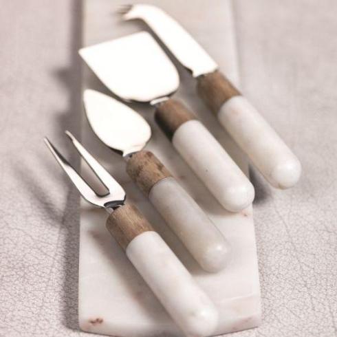 Zodax   Marble and Wood Cheese Tools (Sold as Each) $13.95