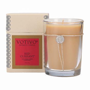 Votivo   AROMATIC CANDLE RED CURRANT $28.95
