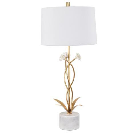 Elizabeth Clair\'s Unique Gifts  Table Lamps MARBLE + METAL TABLE LAMP $179.95