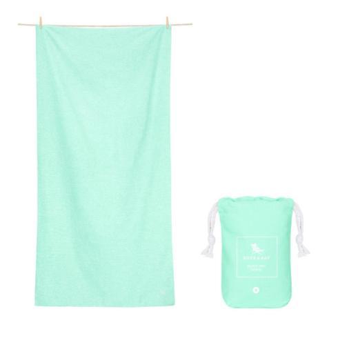 $29.95 Eco Collection - Quick dry & compact towels for gym & yoga - RAINFOREST GREEN - EXTRA LARGE