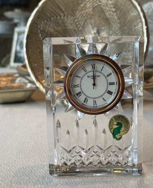 $150.00 Waterford Lismore Small Clock