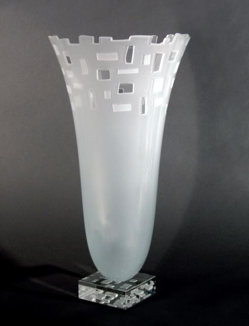 $650.00 Loft Vase-Ice