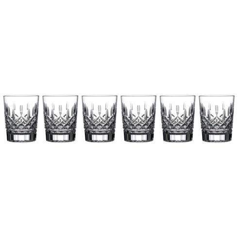 Waterford   Lismore ~ Double Old Fashioned Deluxe Gift Box Set of 6 $475.00