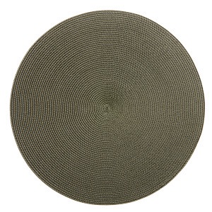 $17.00 2 Tone silver olive placemat 