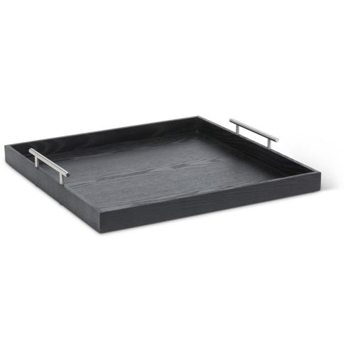 $69.99 Square Black Tray/Large