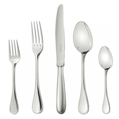 $488.00 Silver Plated Five-Piece Place Setting  
