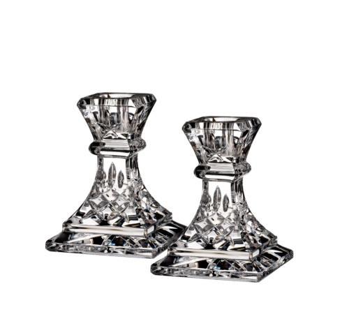 $200.00 Lismore 4 inch candlestick pair