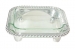 Mariposa  String of Pearls Pearled Sq Cass Caddy/2QT Pyrex $120.00