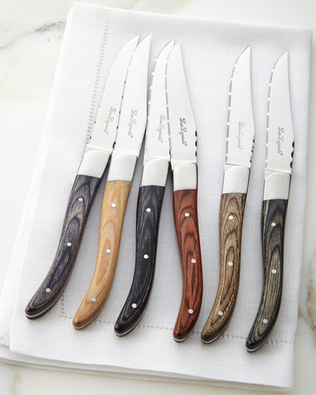 Glass Bazaar Exclusives   Couzon Louis Steak Knives $140.00