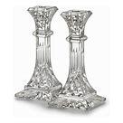 Glass Bazaar Exclusives   6" Lis Candlestick PR $210.00