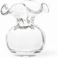 Glass Bazaar Exclusives   Hibiscus Clr Bud Vase $59.00