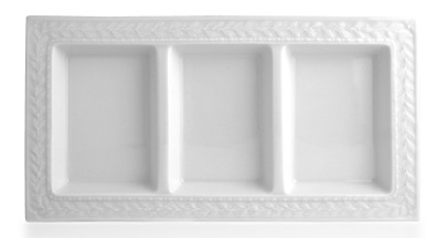 $126.00 Louvre Three-Compartment Tray