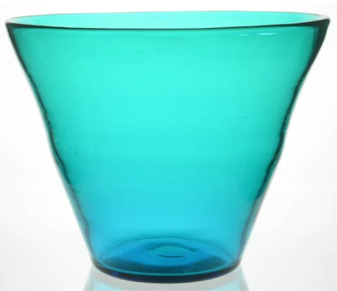 Blenko Glass Co   Alpine Bowl - Blue Ice $150.00