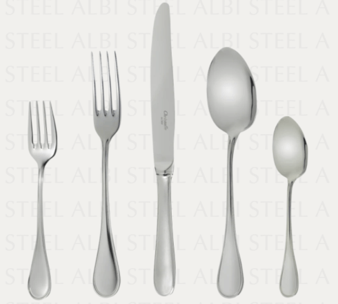 Albi Acier 5-piece Place Setting - Stainless Steel - $195.00