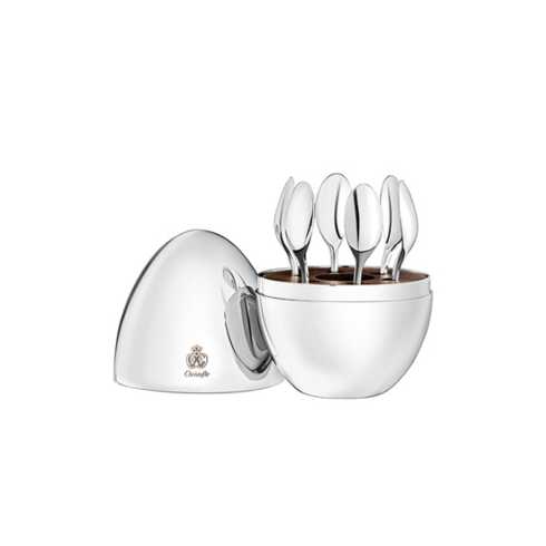 $390.00 Set of 6 Espresso Spoons in Chest