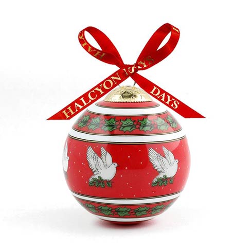 $49.00 Dove of Peace Red Bauble