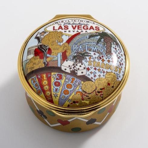 $285.00 Las Vegas Enamel Box