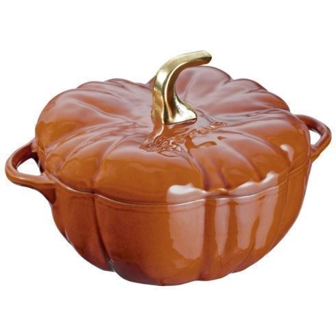 $229.99 Cast Iron 3.75-qt Pumpkin Cocotte - Burnt Orange