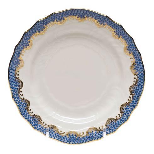 Herend Collections Fishscale Blue Bread & Butter Plate $200.00