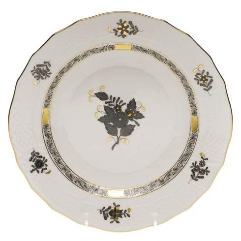 Herend Collections Chinese Bouquet Black Dessert Plate $115.00