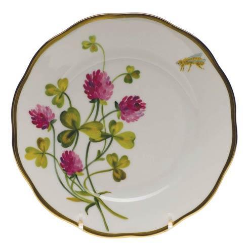 $225.00 Bread & Butter Plate - Red Clover