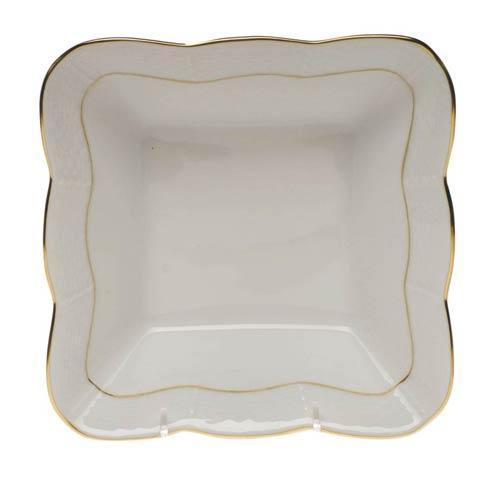 Herend Collections Golden Edge Square Dish $145.00