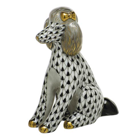 Herend Figurines Dogs Poodle $395.00