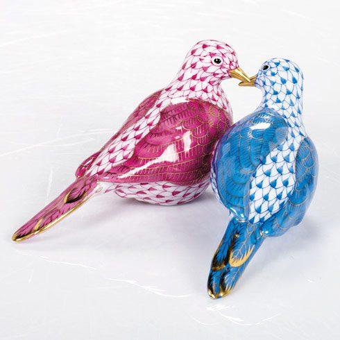 $650.00 Two Turtle Doves - Multicolor